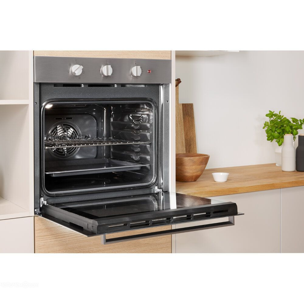 Электрический духовой шкаф indesit ifw 6530 bl